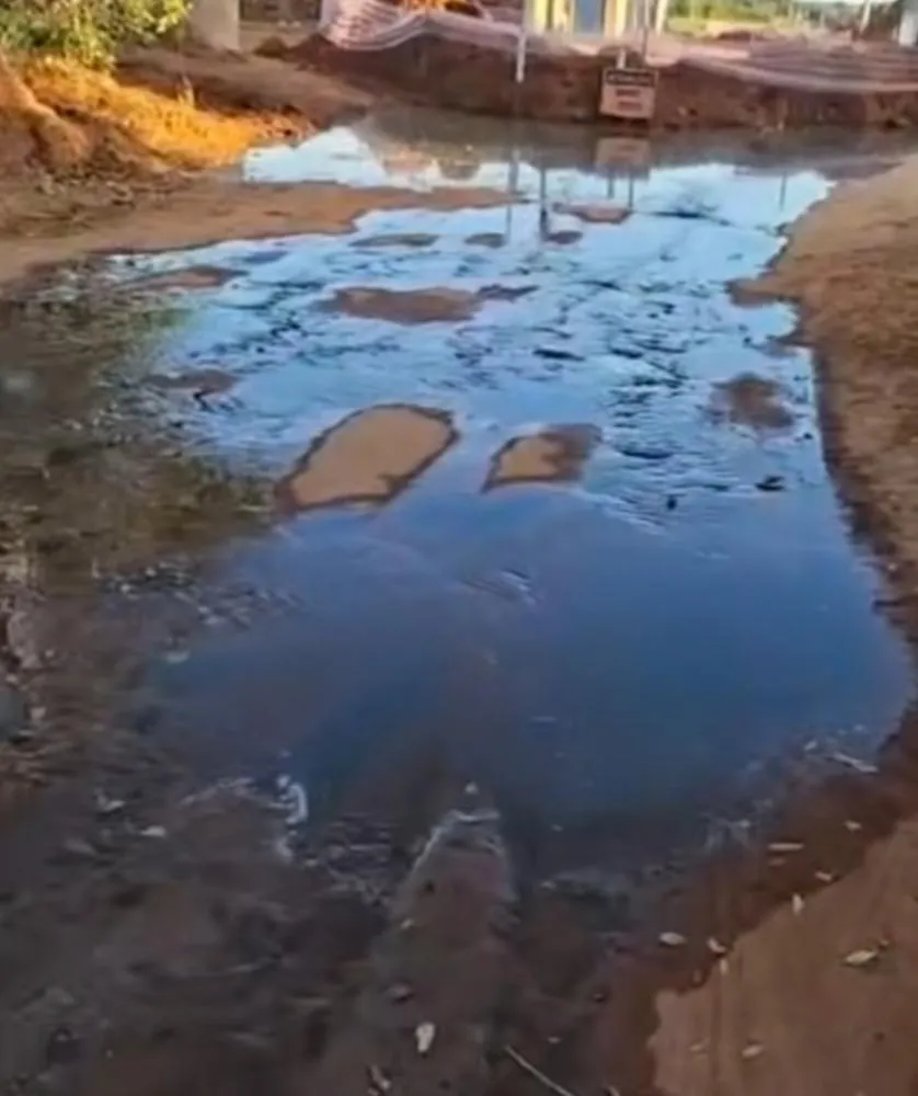 Esgoto a céu aberto revolta moradores e escancara falhas na infraestrutura de Três Lagoas